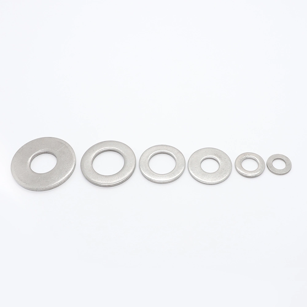 DIN125 Customized Stainless Steel Spring SS304 SS316 Ss201 Flat Shim Washers