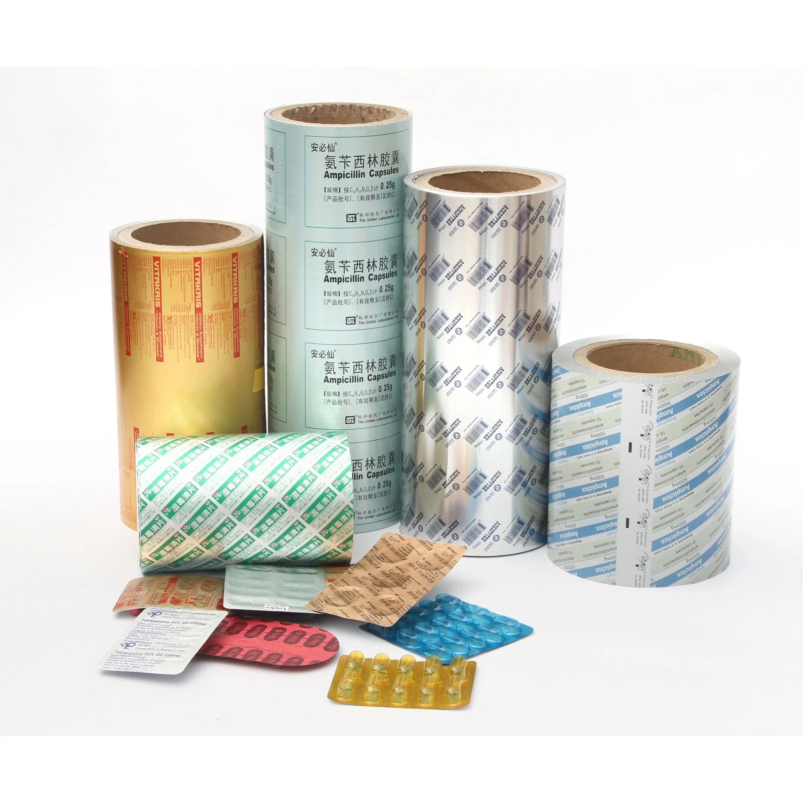 Ptp Aluminum Foil Is Suitable for Food and Medicine Packaging