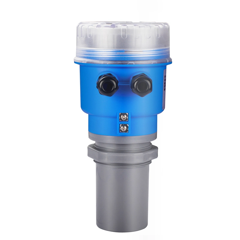Ultrasonic Sensor Water Tank Level Meter RS485 4-20mA Output Digital Display Ultrasonic Level Transmitter for Sale