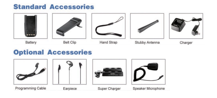 Digital Tdma Dmr Tier 2 Walkie Talkie UHF Bf-Td506