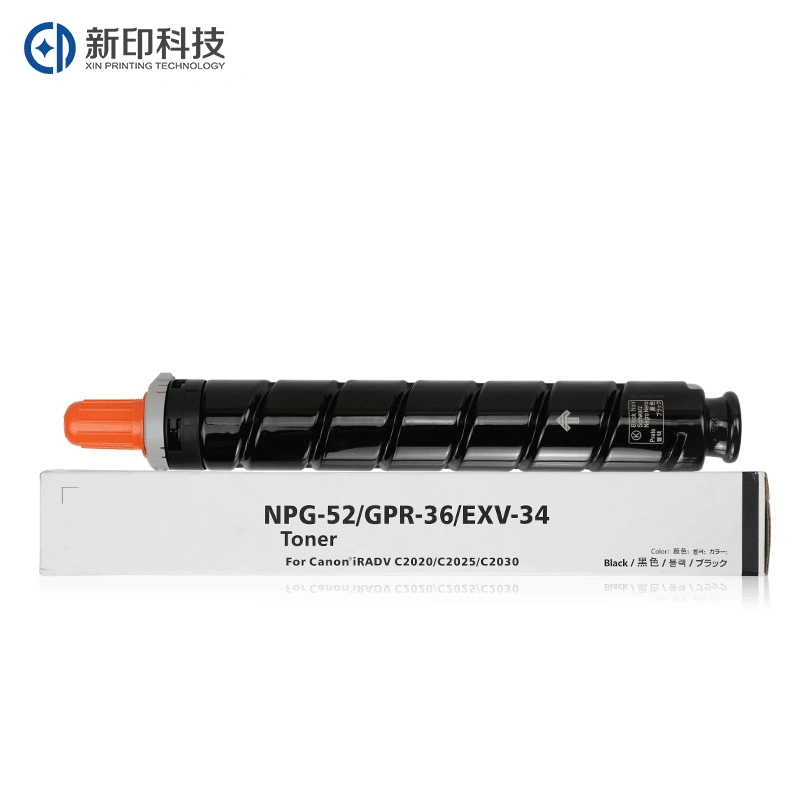 Factory Compatible Printer Laser Npg52 Gpr36 Cexv34 Toner Cartridge for Canon IR C2020 C2025 C2030 C2220 C2225 C2230 C2220L