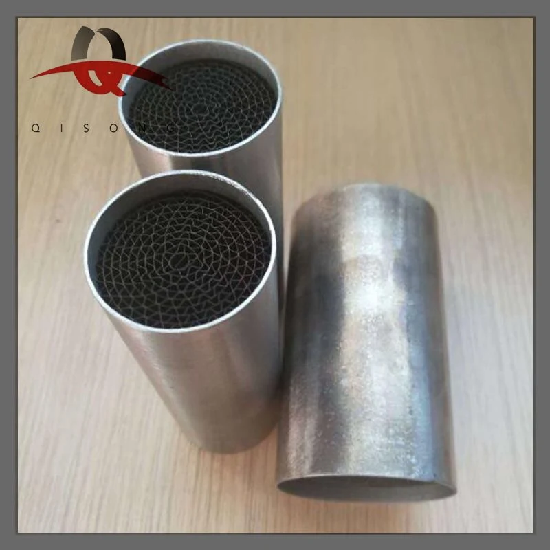 [Qisong] Metallic Monolith Substrate Metal Catalytic Converter