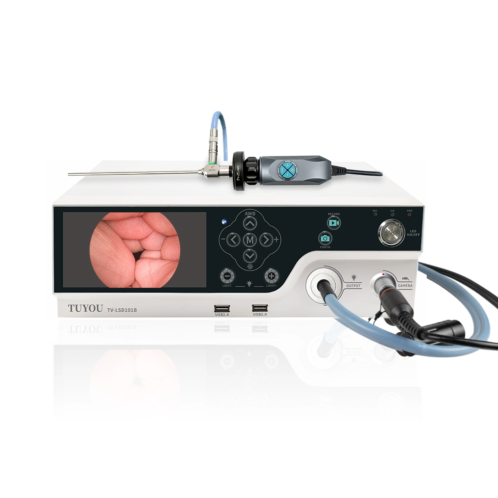 HD Rigid Endoscope Diagnosis Medical Laparoscope Video Endoscope Surgical Endoscopy with LED Light Source