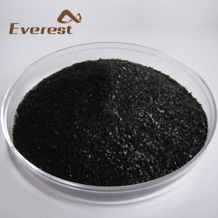 Leonardite Soluble Potassium Humate Organic Fertilizer in Black Thin Flake