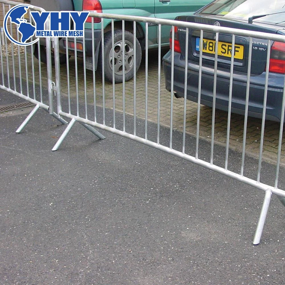 Galvanized Pipe Crowd Barrier for Temporary Construction