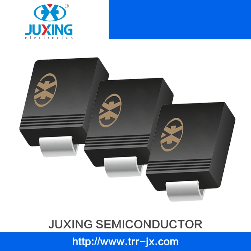 Juxing Low Inductance Smbj30ca Gpp 30V Surface Mount Transient Voltage Suppressor Diode Smtvs (TVS/ESD) Power 600W