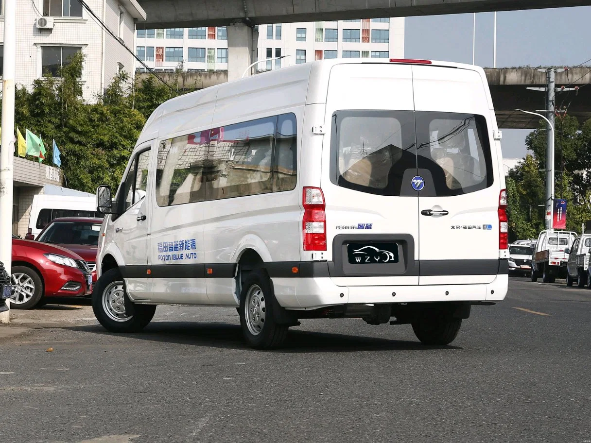 Made in China al por mayor Fotoón Toano Mini Bus 350p Nuevo Energía usada Alta velocidad camión camión camión EV Automoblie eléctrico Vehículo eléctrico coche eléctrico