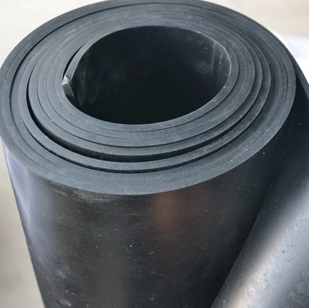 Black EPDM/NBR Customized Size Self Adhesive Extruding Rubber Sheet