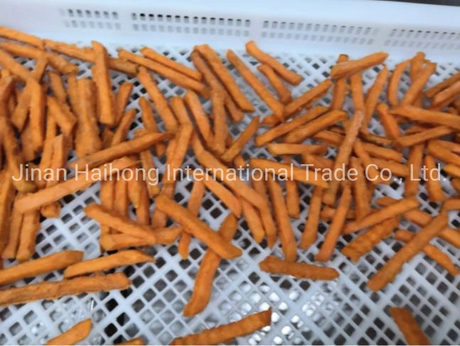 Congelados recubiertos con batatas fritas Strip