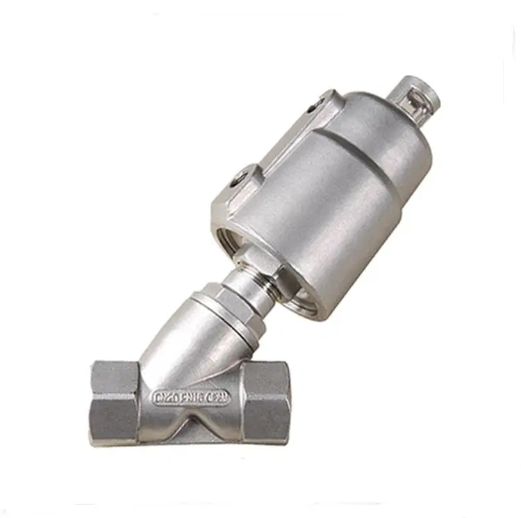 Hot Selling Globe Seat China Pneumatic Angle Valve Manufacturer with Factory Price