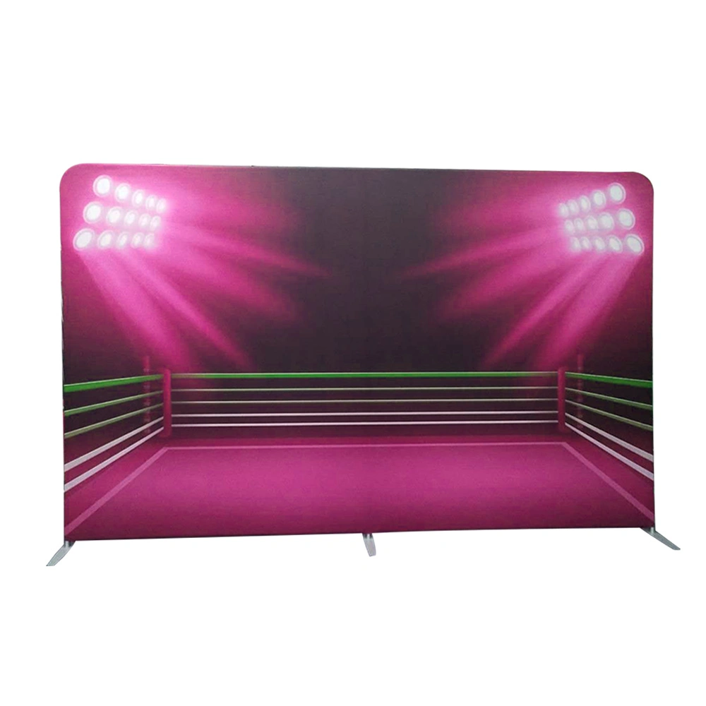 260GSM Knitted Polyester Portable Display Wall for Outdrro Promotion Events