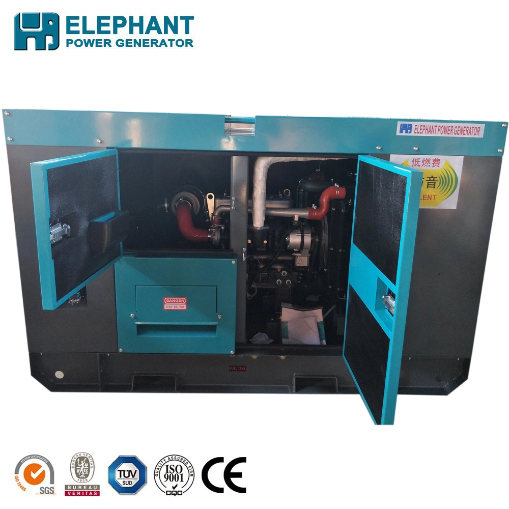 6-Cylinder Silent Type Genset with Yuchai 50kw Yc4d75z-D20 Engine