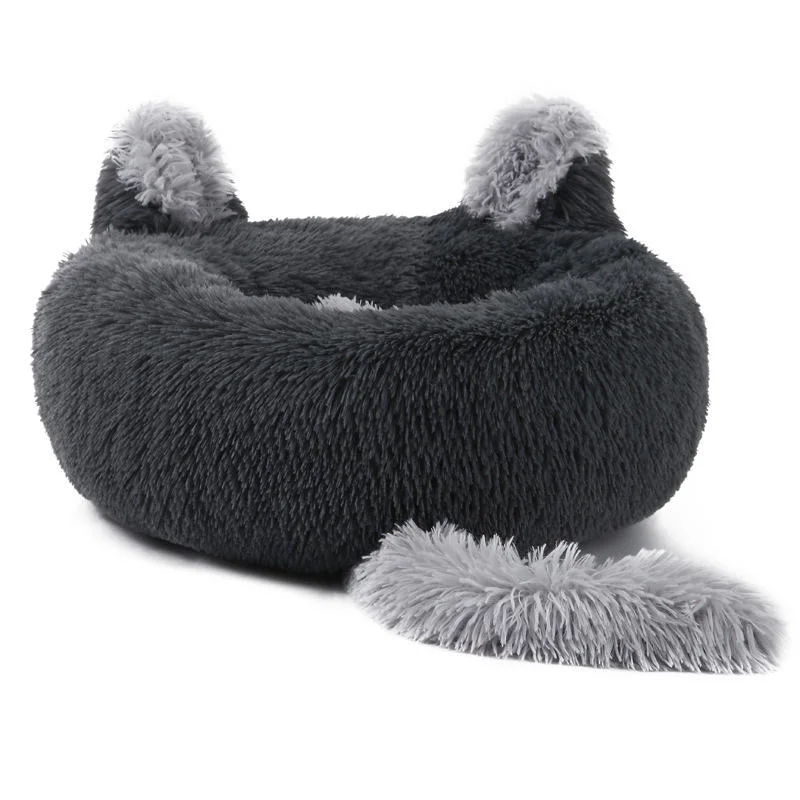 Cute Round Pet Sleeping Sofa Luxury Cute Cat Dog Bed