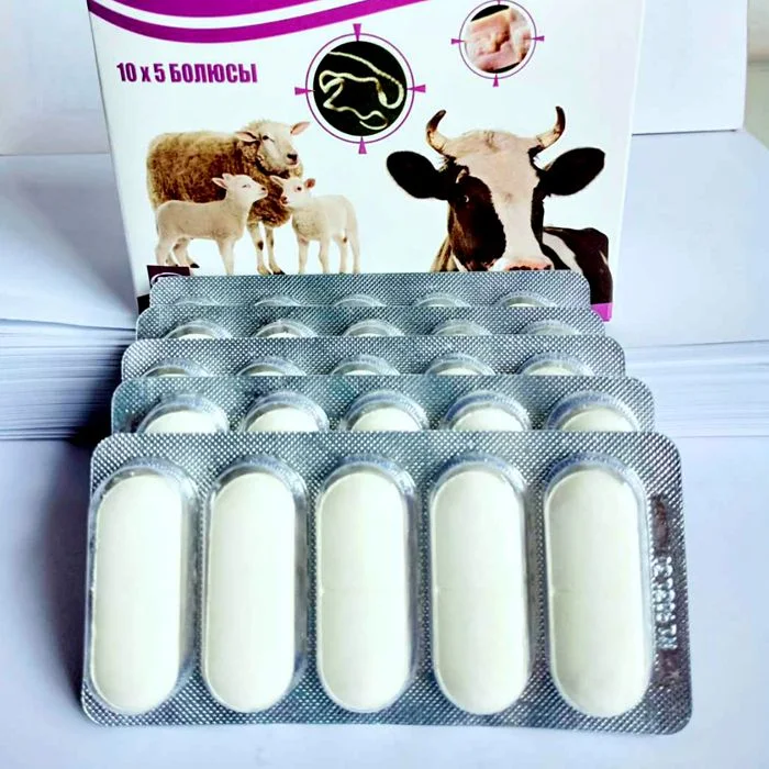 Veterinary Drug Animal Drug Albendazole Bolus Albendazole Tablet 150mg 300mg 600mg 2500mg