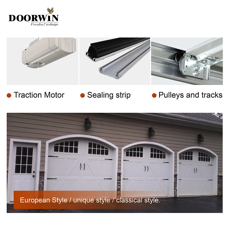 Folding and Sliding 45 Doorwin Customers Special Requirements Fire Aluminum Garage Door