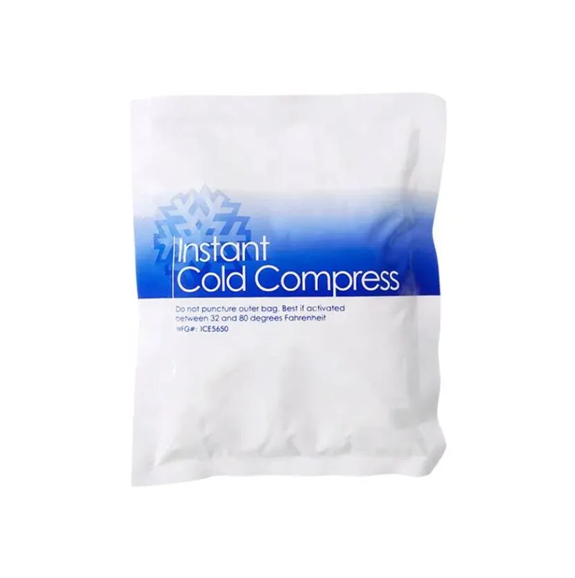 Non-Toxic, Non-Caustic, Disposable, Instant Ice Pack,