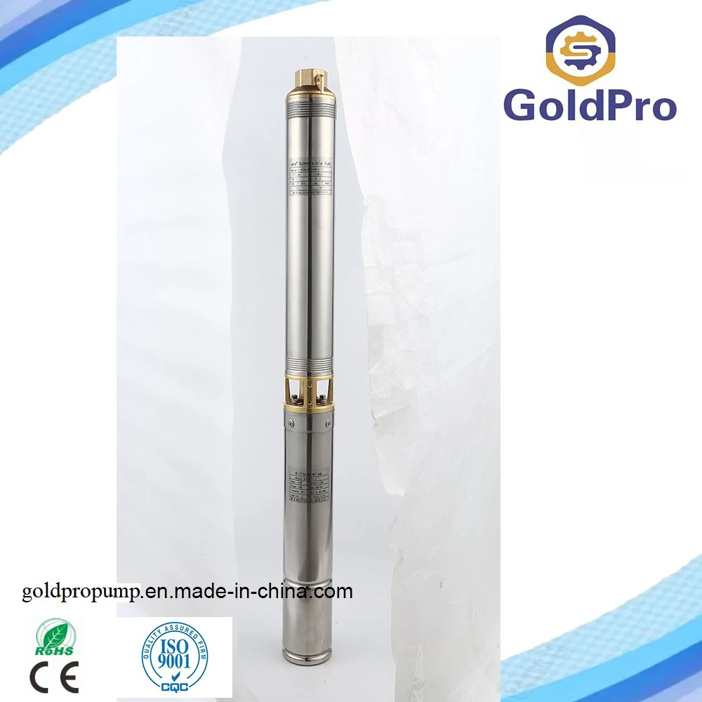 3sdm 3.5sdm 4sdm Low Price 0.25-10kw Copper Wire Brass Outlet Borehole Head 12m Multistage Impeller Borehole Agriculture Irrigation Submersible Water Pump