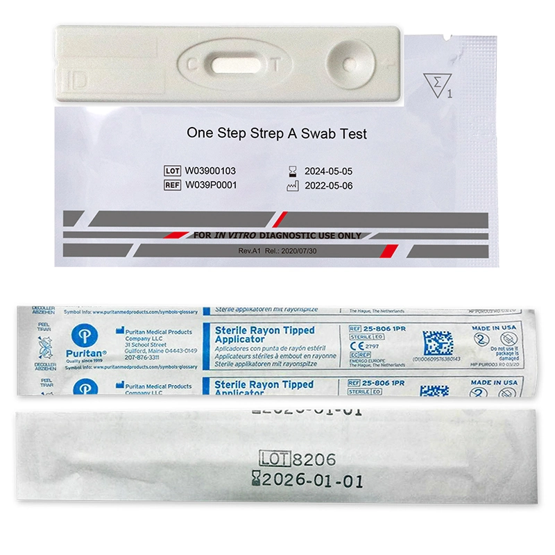 CE Approved Home Use Strep a Antigen Rapid Test