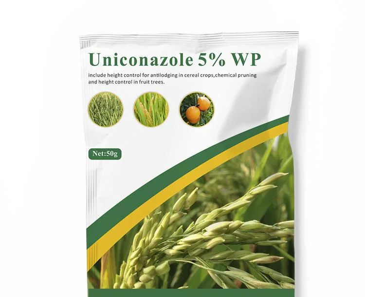 منظم نمو النبات Uniconazole 95% TC, 5% WP, 10% 12.5% 12.5% WP مع الجودة العالية