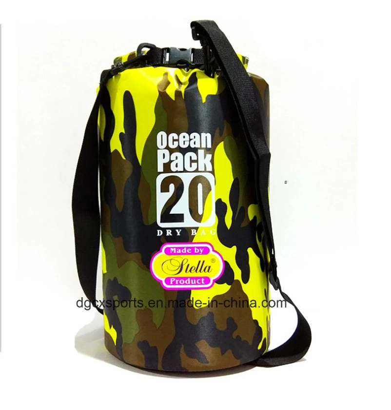 Bolso Seco Flotante Impermeable de PVC Sport Ocean Pack al Aire Libre