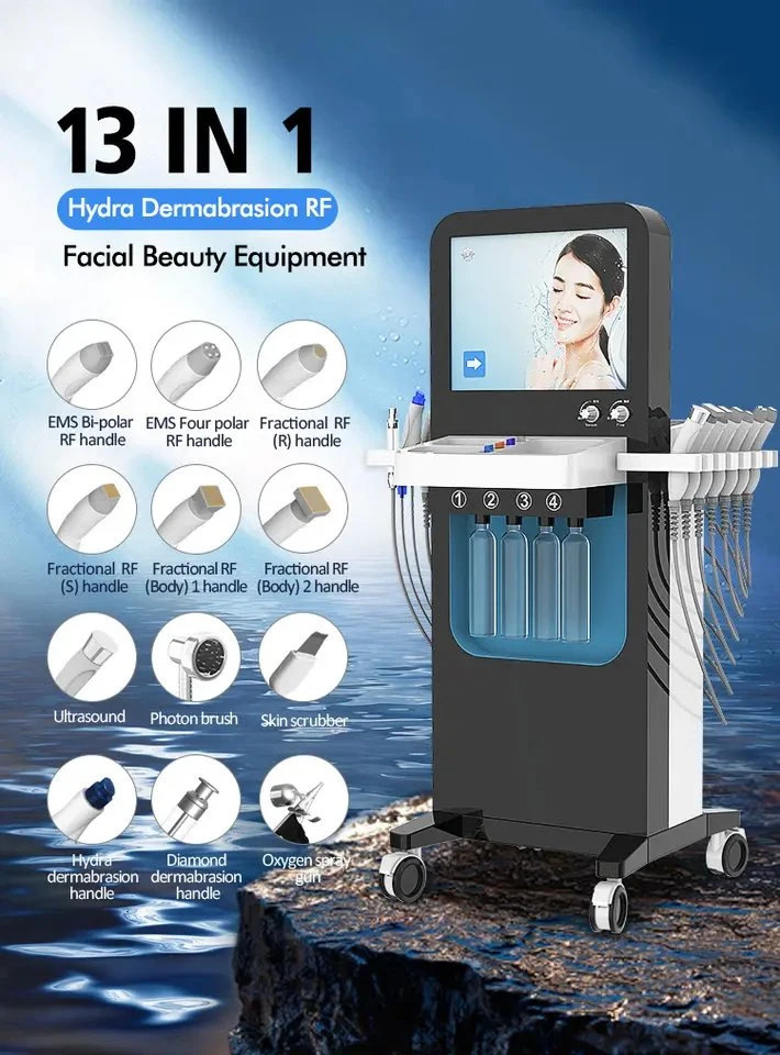 2023 Smart Ice Blue Skin Analyzer Multifunktions-Hydra-Dermabrasion-Maschine Hydrofacials-Maschine