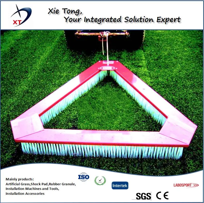 Smg Similar Artificial Grass Triangle Brushing Machine