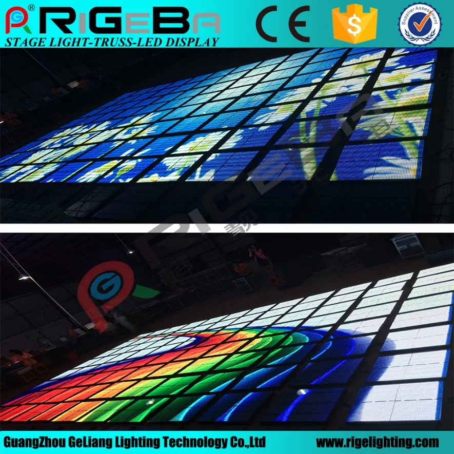 Palco Light P10 LED Vídeo Dance Floor Display para Bar/Wedding/Concert/disco/DJ