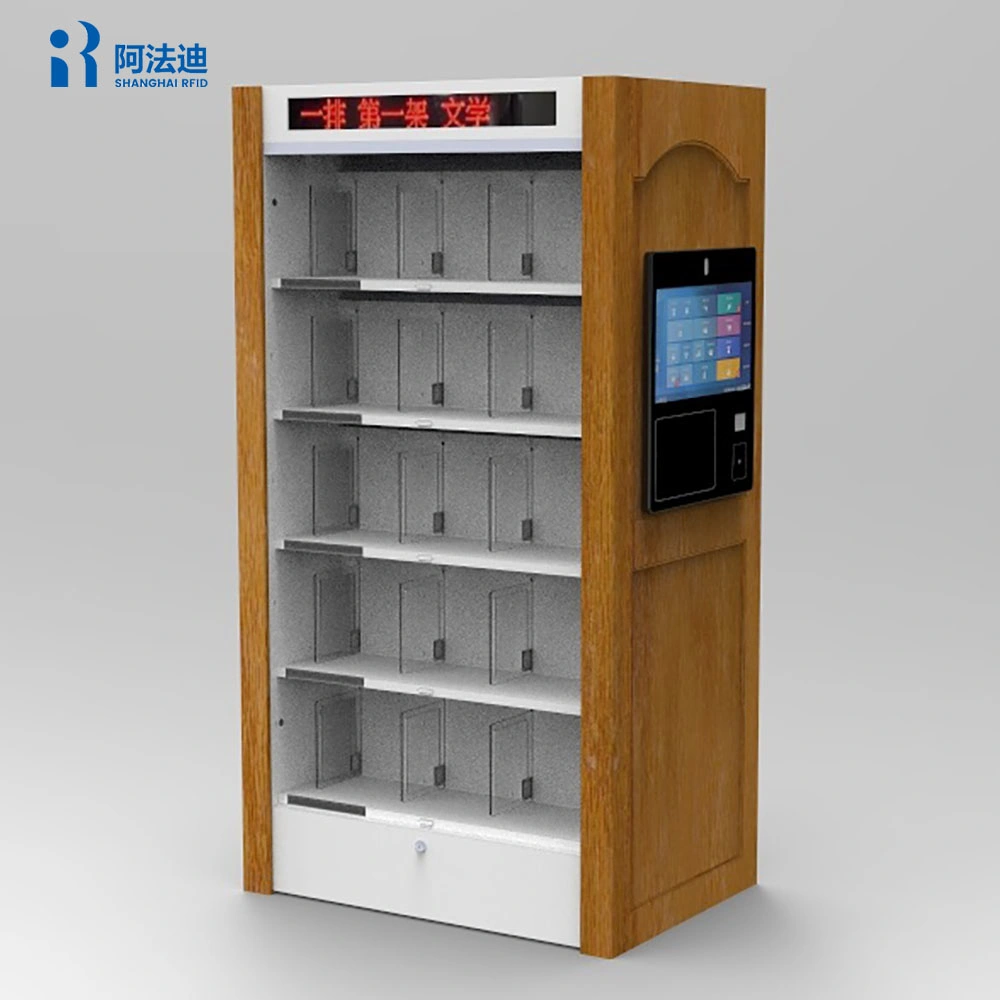 UHF RFID Metal Modern Intelligent Library Book Shelving