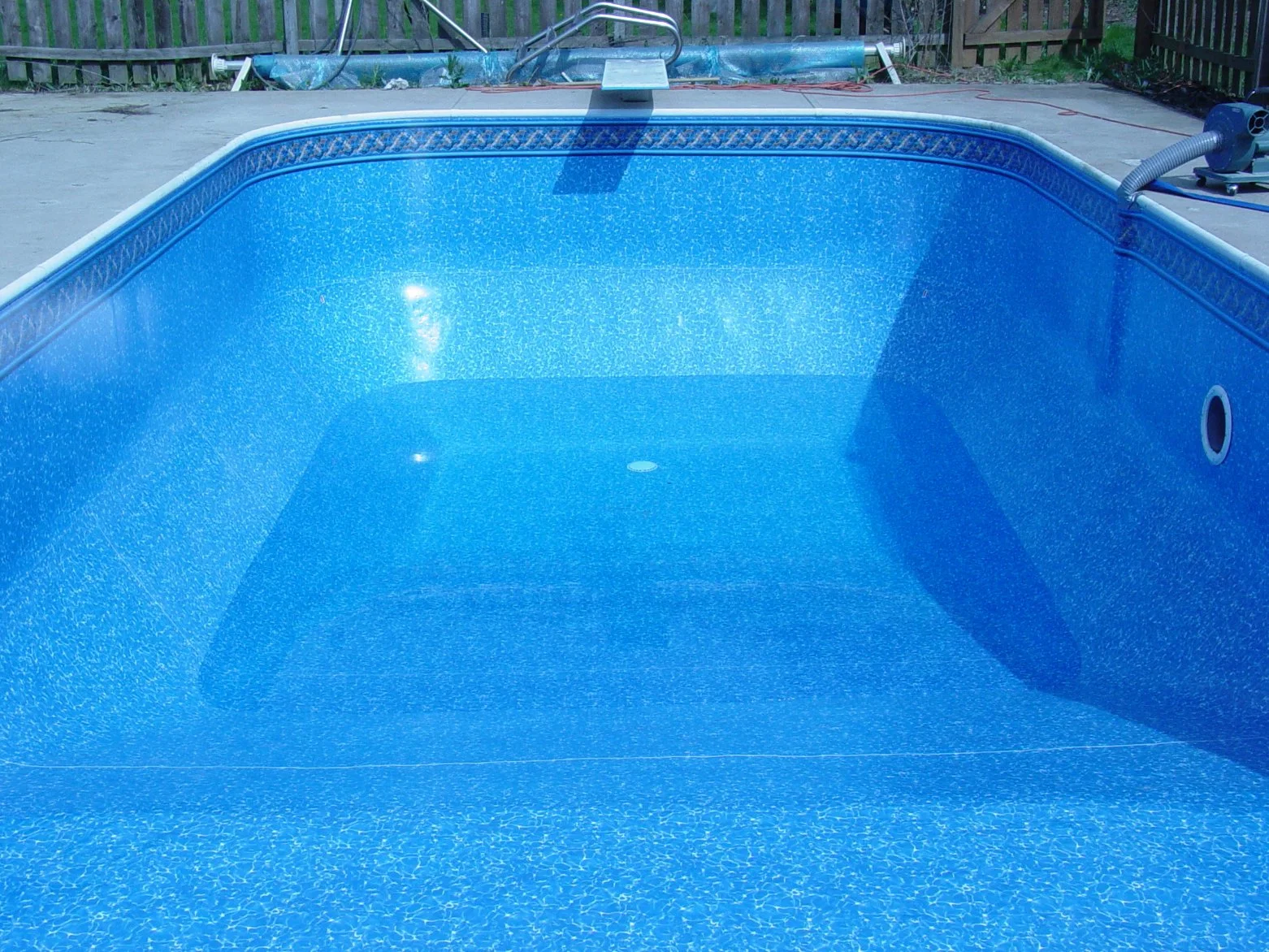 Pool-Schwimmbedeckung im Mosaikstil UV-behandelte PVC-Plane Stoff Pool Abdeckung