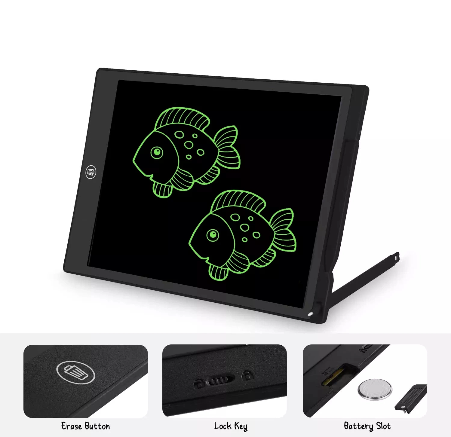 Durable Drawing Tablet Handwriting Pad 8.5/10/12 Inch LCD Writing Best Tablets for Note Taking New Digital Writing Pad Gift for Kids Children