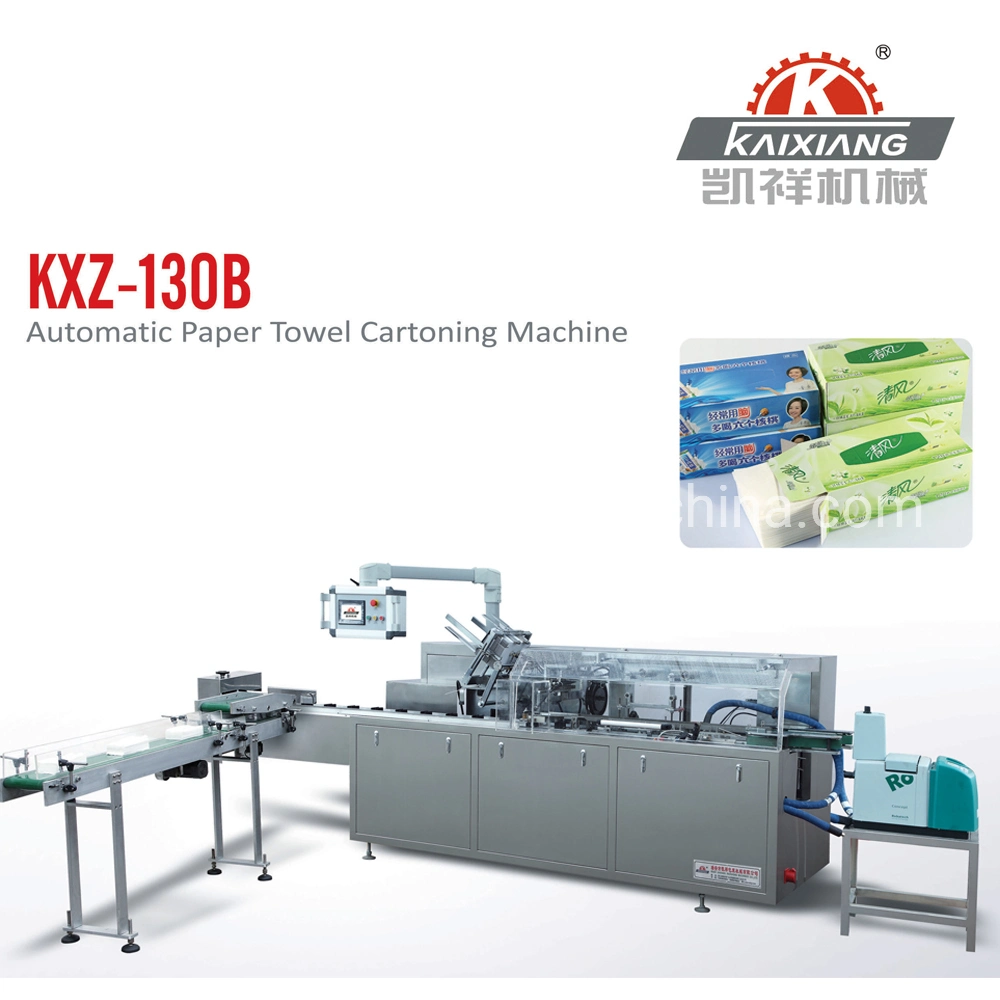 Automatic Tissue Paper/Paper Towel/Wet Wipes/Disinfectant Tablet/Facial Mask Cartoning Machine Carton Box Packing Packaging Cartoner Machine