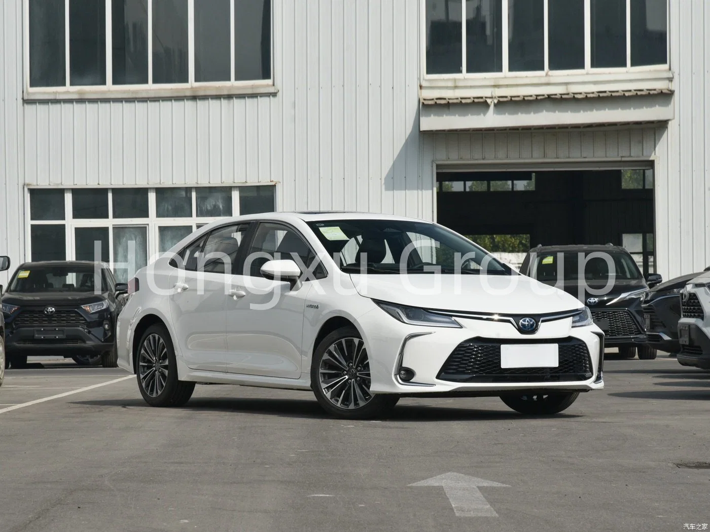 Nuevo coche usado Toyota Corolla Sedan HEV coche con 2023 1,8L Flagship Versión 5seat Aire acondicionado y volante a la izquierda Coche