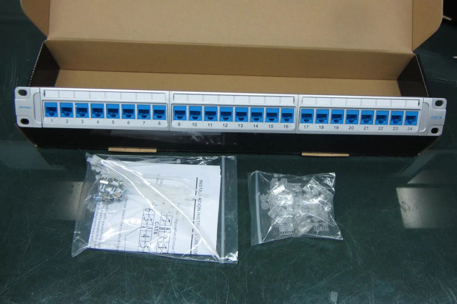 50 Ports Cat3 Rj11 Voice Patch Panel