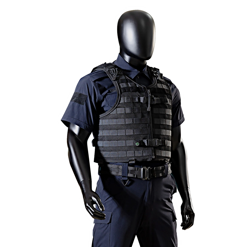 Aramid Tactical Flame Retardant Bulletproof Stabproof Vest for Police