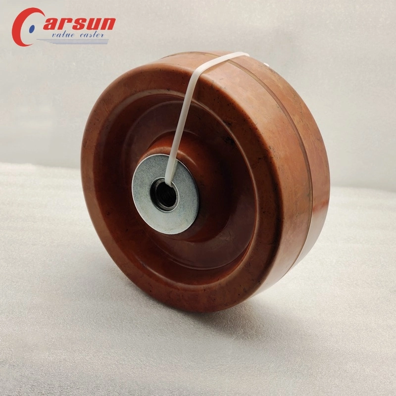 Carsun 8 Inch Fiberglass Super High Temperature Resin Red High Temperature 300 Celsius Degrees Wheel High Heat Wheel