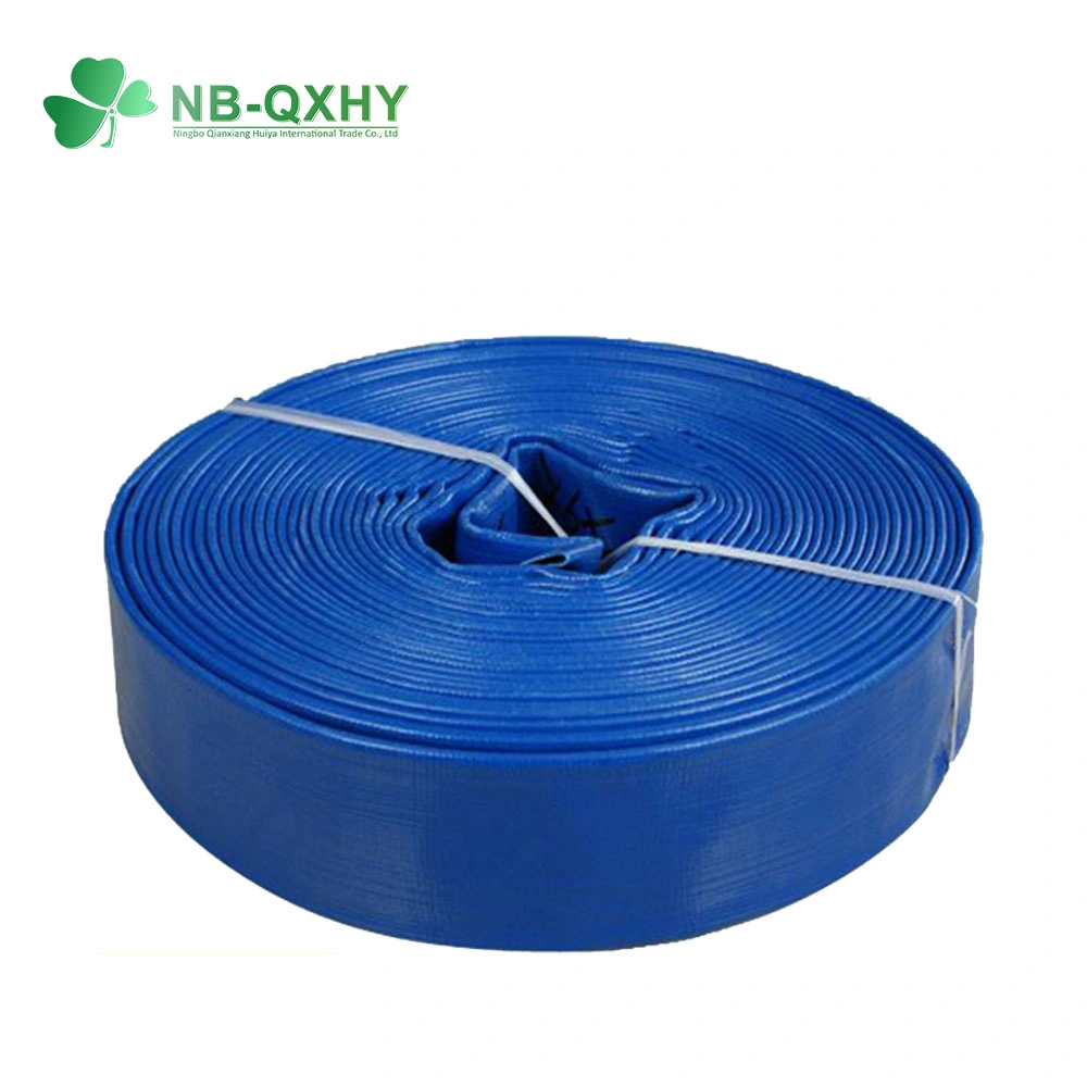 China Factory Farmer Water Irrigation Hose PVC Layflat Discharge Hose