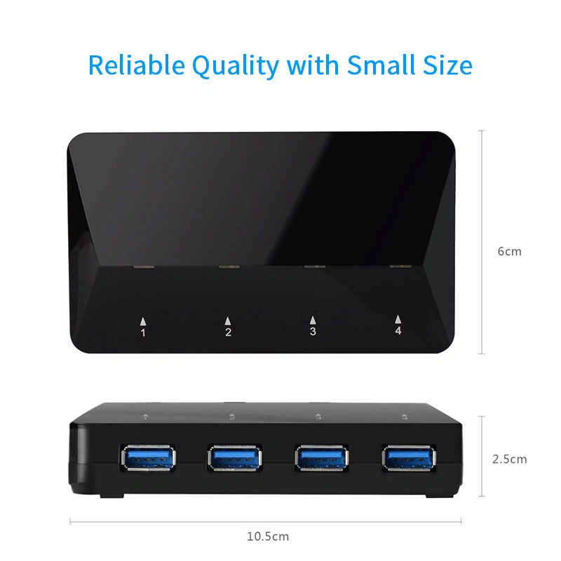 Uh3042p1 Fast Charging Superspeed USB 3.0 4 Port Hub