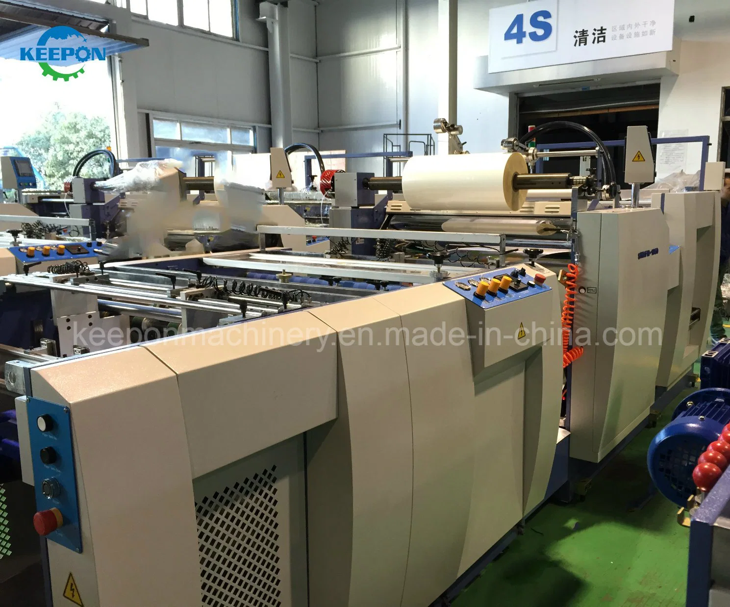 Full Automatic Single Side Roll Film Hot Laminator