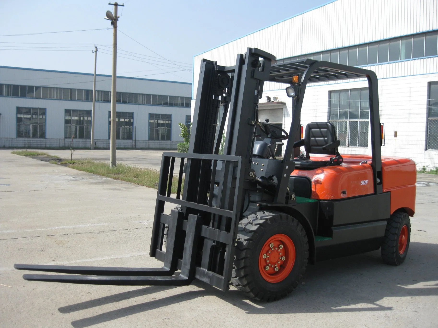 4 Ton Diesel Forklift, Lifting Equipment Sh40fr