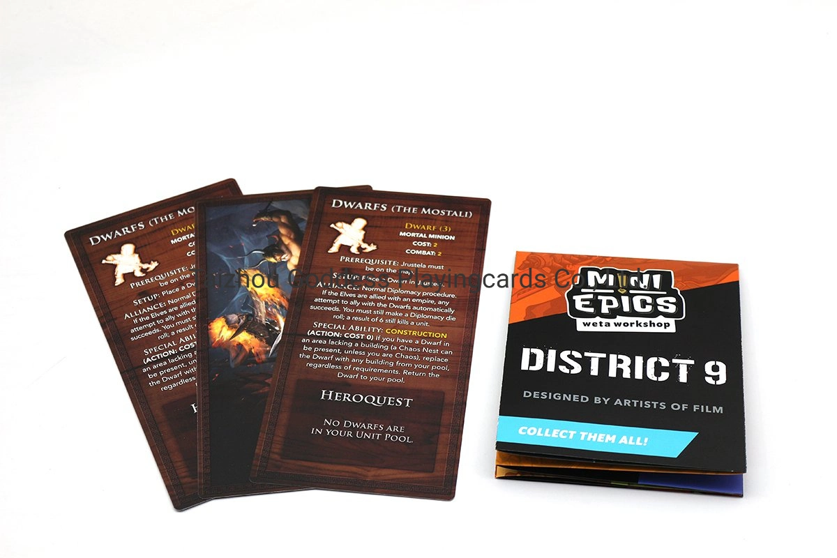 Kids Playing Cards Custom Deck OEM Packaging Game Children Card