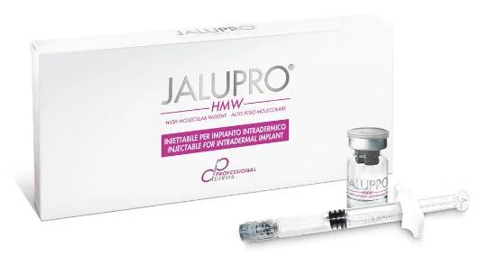 Acide aminé Jalupro original Hyaluron Jalupro de remplissage dermique de remplissage de plumes Hmw de rajeunissement de la peau antivieillissement