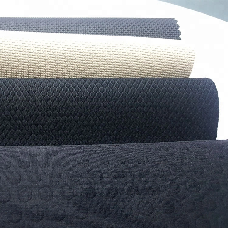 Factory Custom Color Perforated Punch Embossed Neoprene Sheet Different Thickness Sponge Rubbe Westuit Neoprene