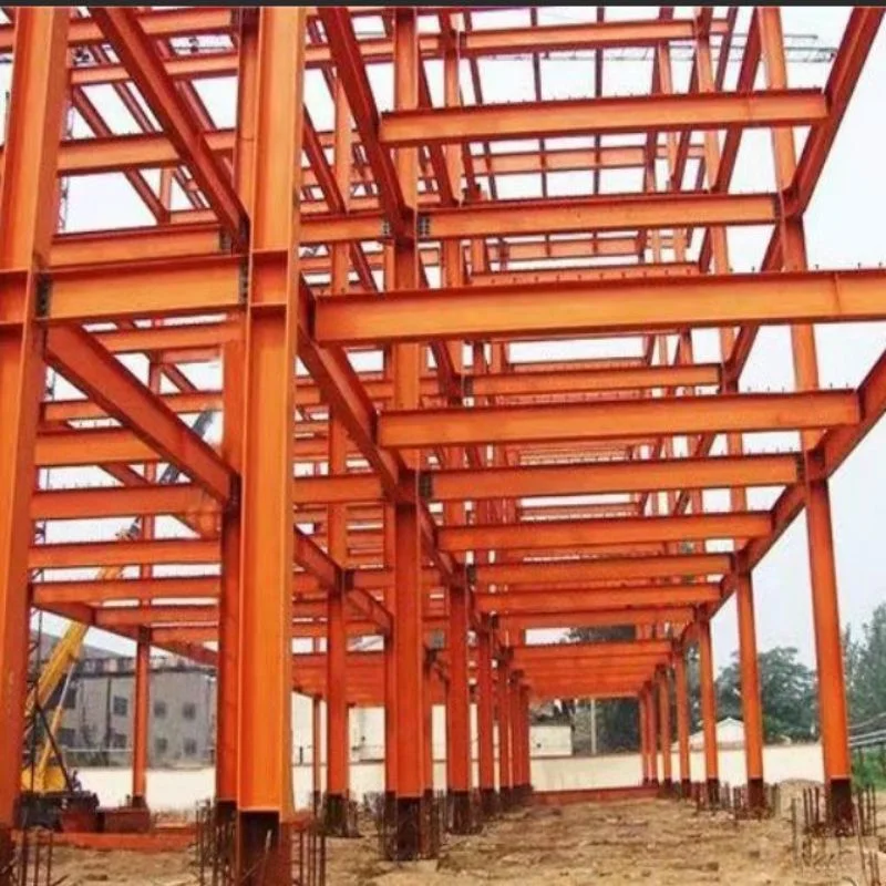 Customized Roof Workshop Prefabricated House Livestock Shed Steel Structure Building