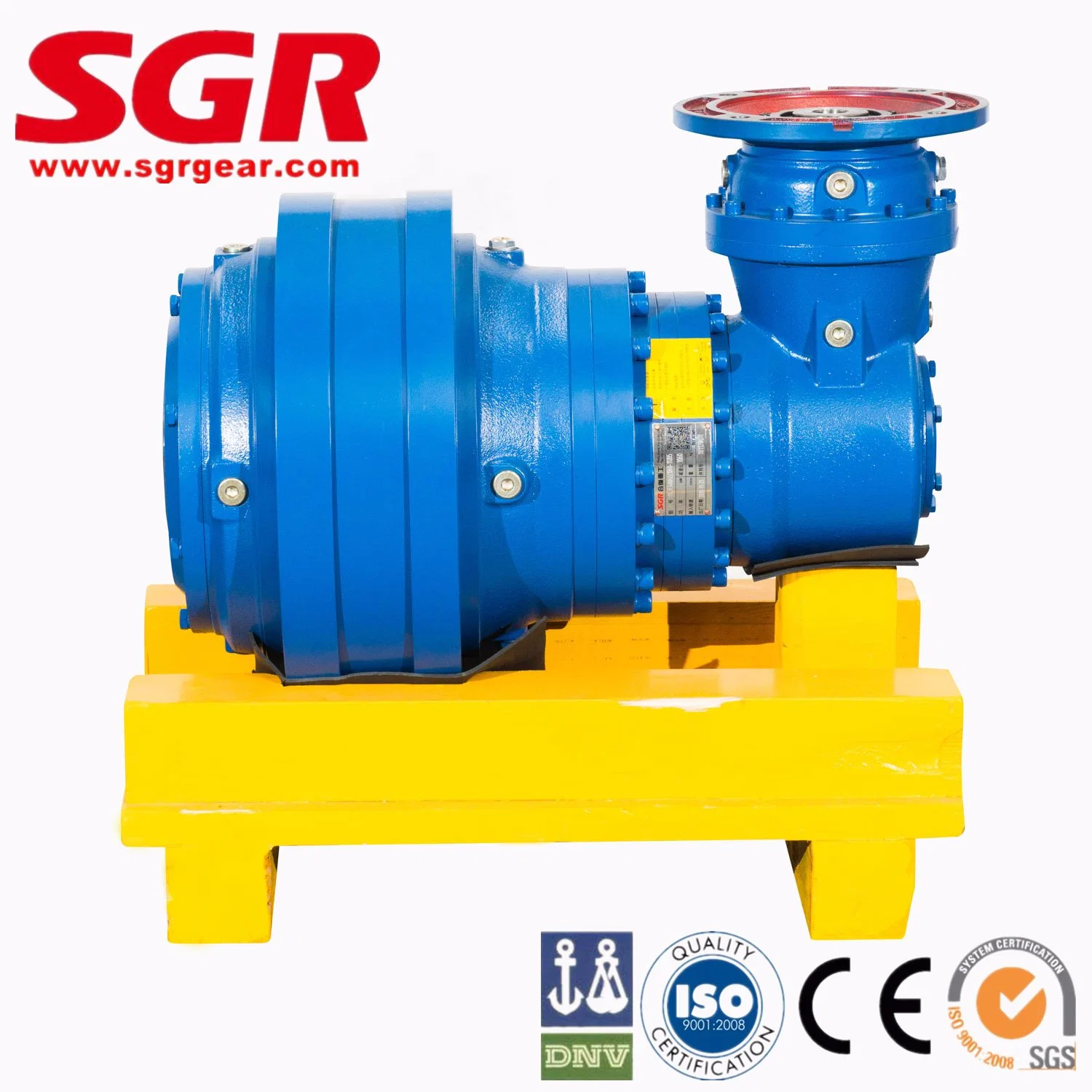 High Efficiency Big Torque Sgr Internal Splined Shaft Planetary Gear Speed Reducer, Gearmotor, Gearboxes with Foot