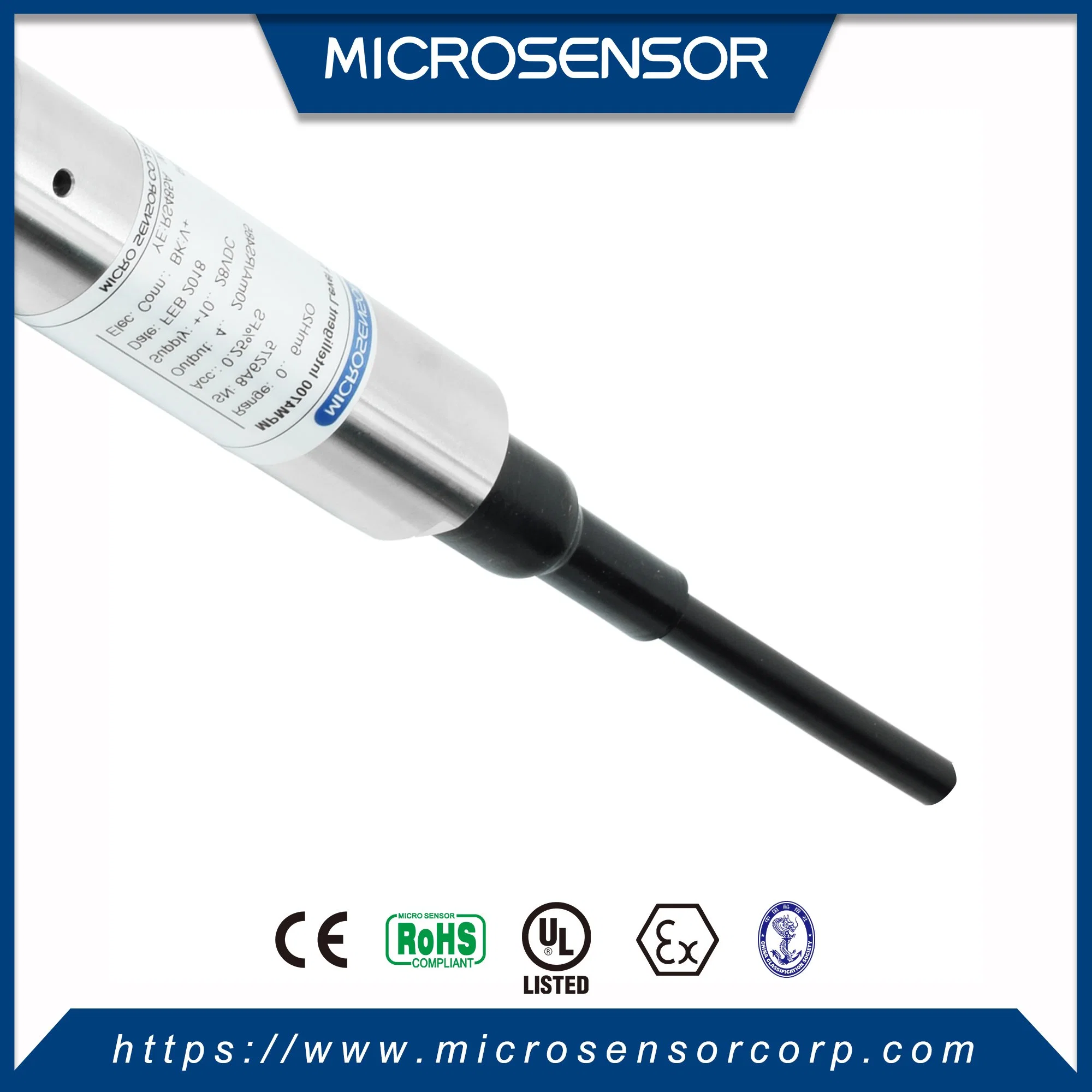 4~20mA Output Digital HART RS485 Water Tank Intelligent IP68 Customized Level Transmitter MPM4700