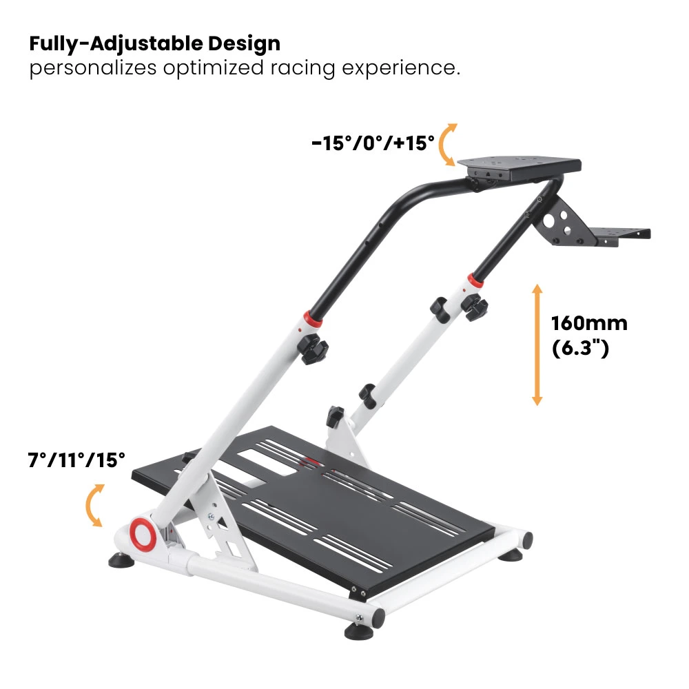 China Sim Racing Cockpit Gaming Steering Wheel Stand Car Driving Simulator for Logitech Fanatec Thrustmaster