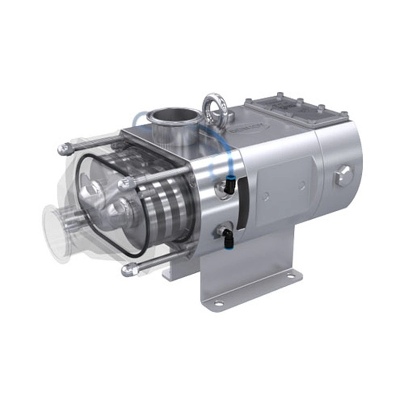 Donjoy Hygienic Stainless Steel Twin Screw Pump for High Viscosity Liquid