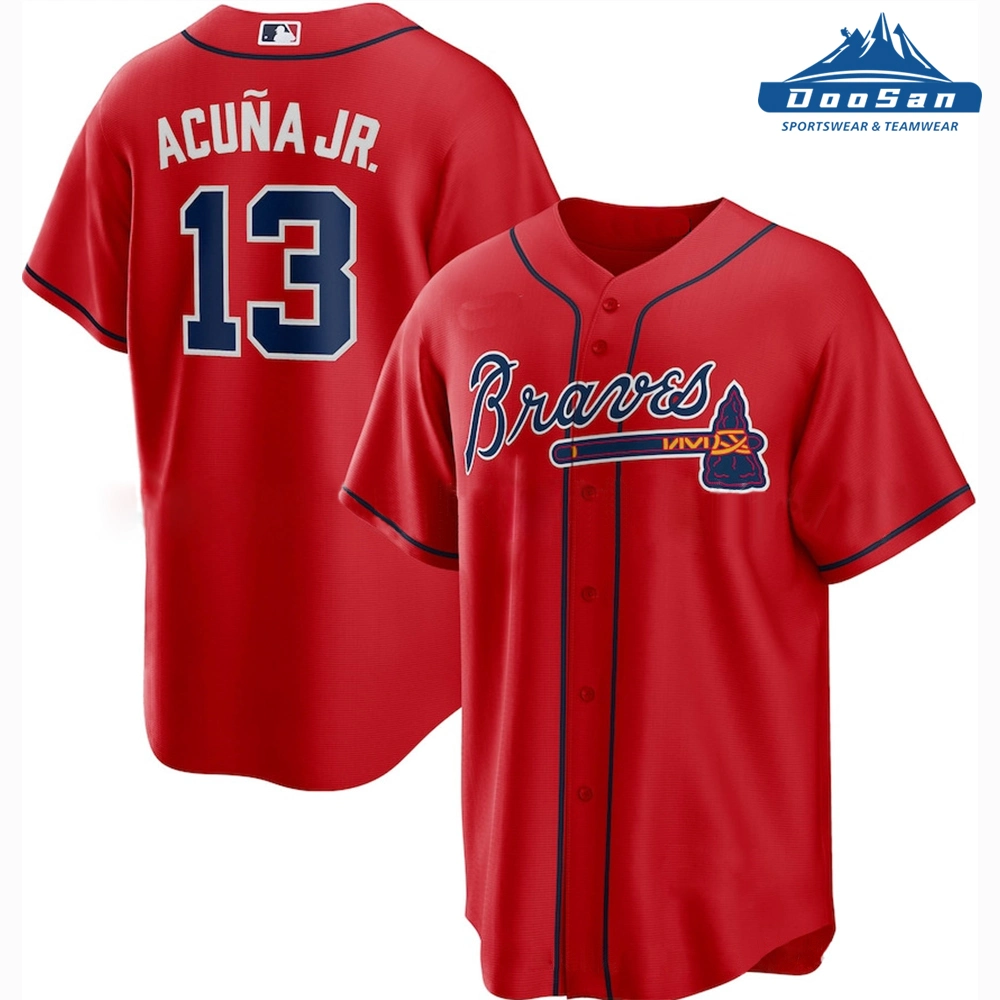 Commerce de gros de la sublimation de couleurs en aplat de Baseball personnalisé Jersey Shirts plus personnalisée OEM unisexe Vêtements de sport de haute qualité