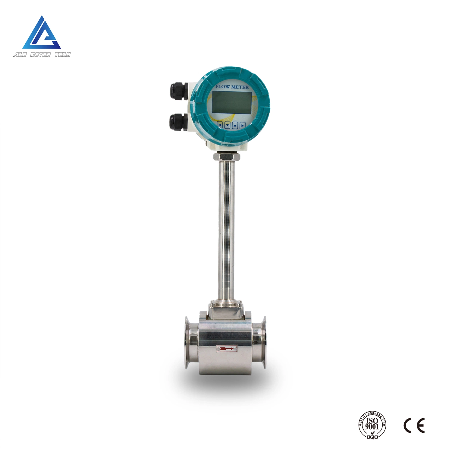 Discount Price Vortex Flowmeter Gas Vortex Flow Meter for Steam, Air