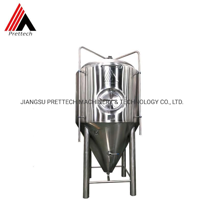 Industrial Stainless Steel Vinegar Wine Yogurt Bright The Price Conical Beer Fermenter Fermentation Tank for Sale